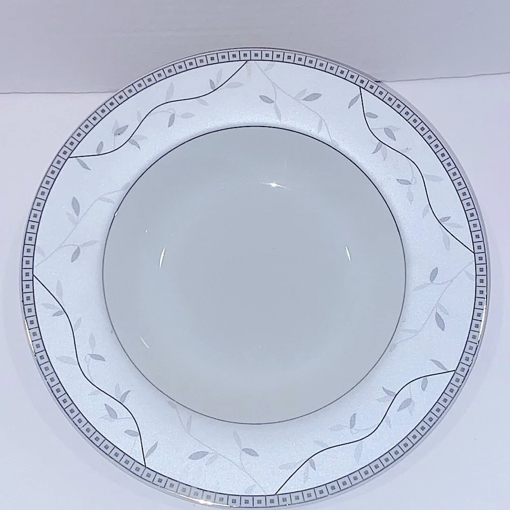 Fitz and Floyd Platinum Vine 1 Soup Bowl
